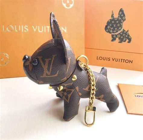 louis vuitton dog key ring ring|authentic Louis Vuitton keychain.